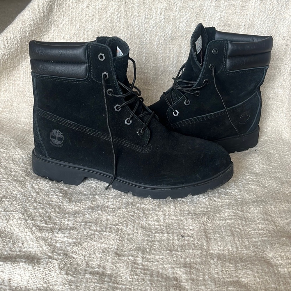 Timberland Women’s Linden Woods Waterproof Black Boots